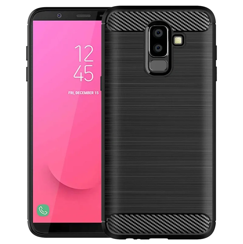 כיסוי אחורי שחור לגלאקסי GALAXY J8